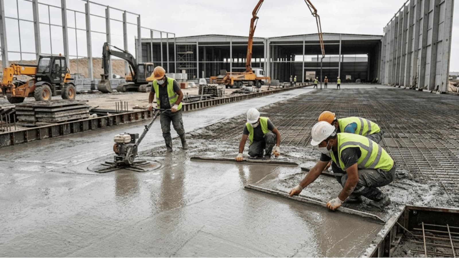 Ataşehir Saha Beton Uygulama